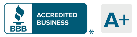 Better Business Bureau Accredited A+ Rating