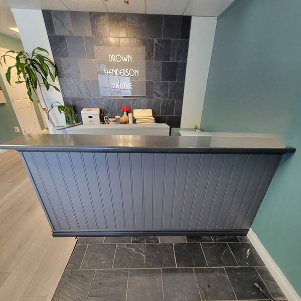 Front Desk Construction